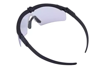 Gafas tácticas - Negro/Transparente