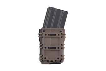 SMC 5.56 Magazine Pouch with flocking (MOLLE) - foliage green