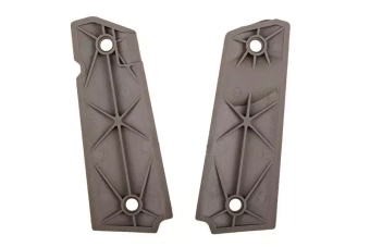 Colt 1911 Pik Style Grip Side Linings – dark earth