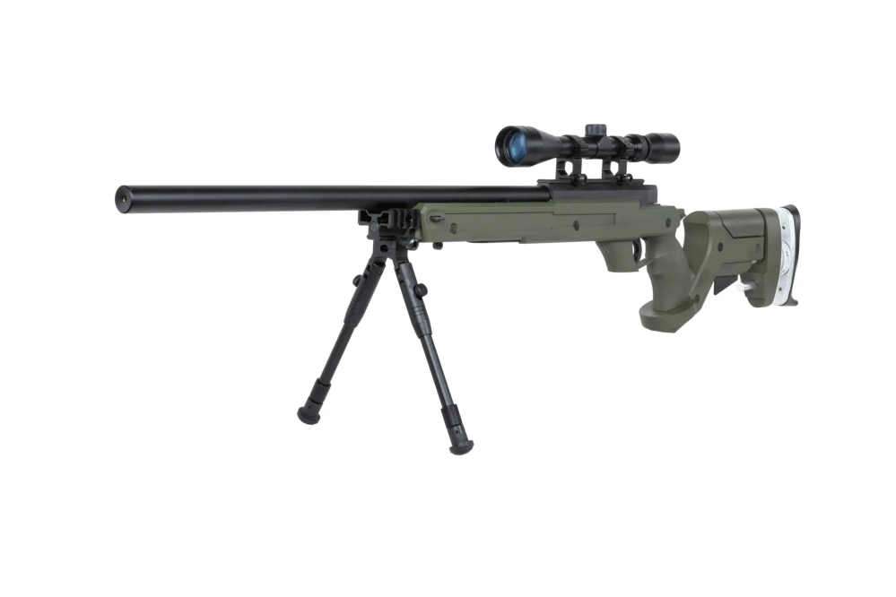 Karabin snajperski ASG WELL MB05DG Oliwkowy