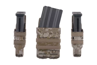 FAST Magazine Holster Set for 5,56 and 9mm magazine - Digital Desert