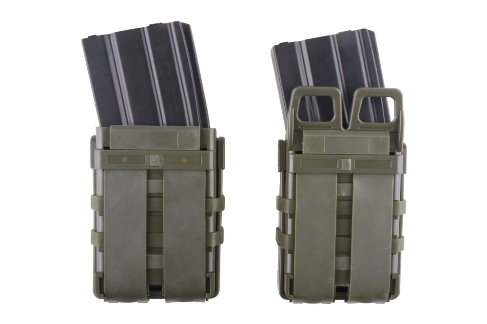 Pochette double Open III (M) pour chargeurs 5,56 - vert olive