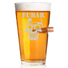  .50 FUBAR Beer Glass