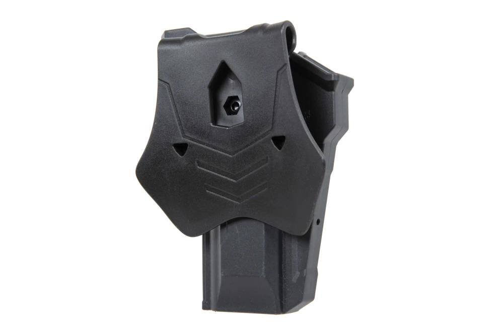 Holster Amomax pour réplique de type M9 avec optique (droitier) Noir