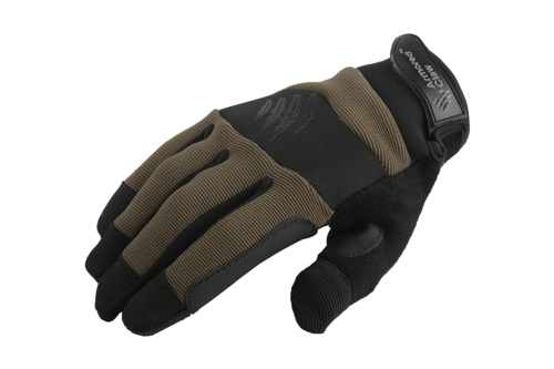 Gants tactiques Précision de la griffe blindée - vert olive