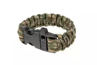 Náramek pro přežití (fastex) - camo