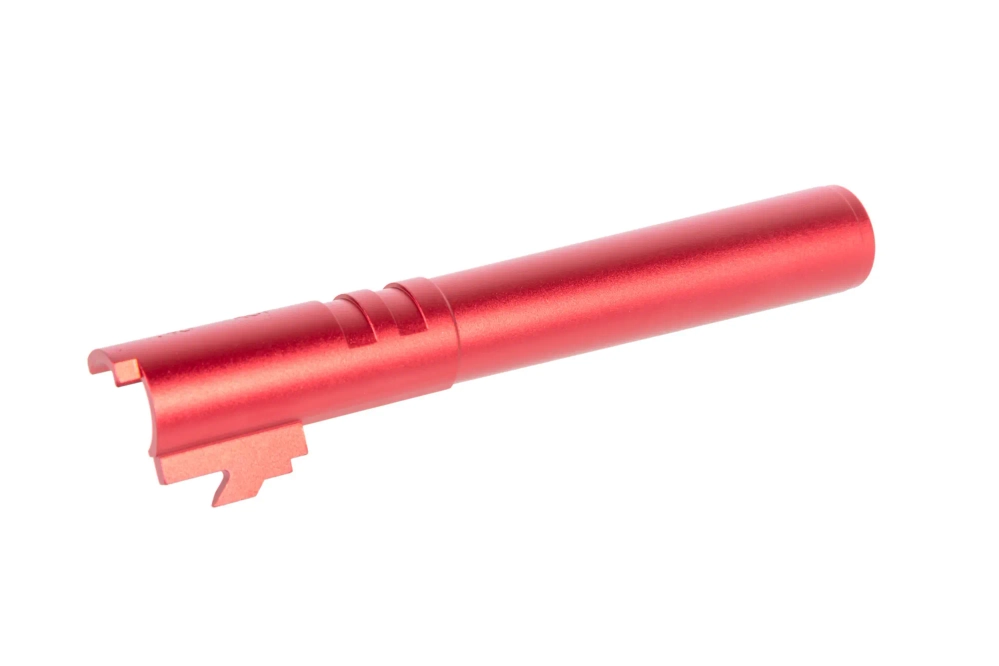 Aluminium 5KU buitenloop voor TM Hi-Capa 5.1 replica's Rood
