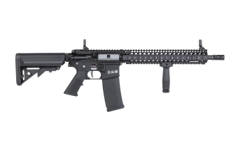 Specna Arms Daniel Defense® MK18 SA-P26 Prime™ Aster II ETU airsoft Carbine avec moteur sans balai à tir unique Noir