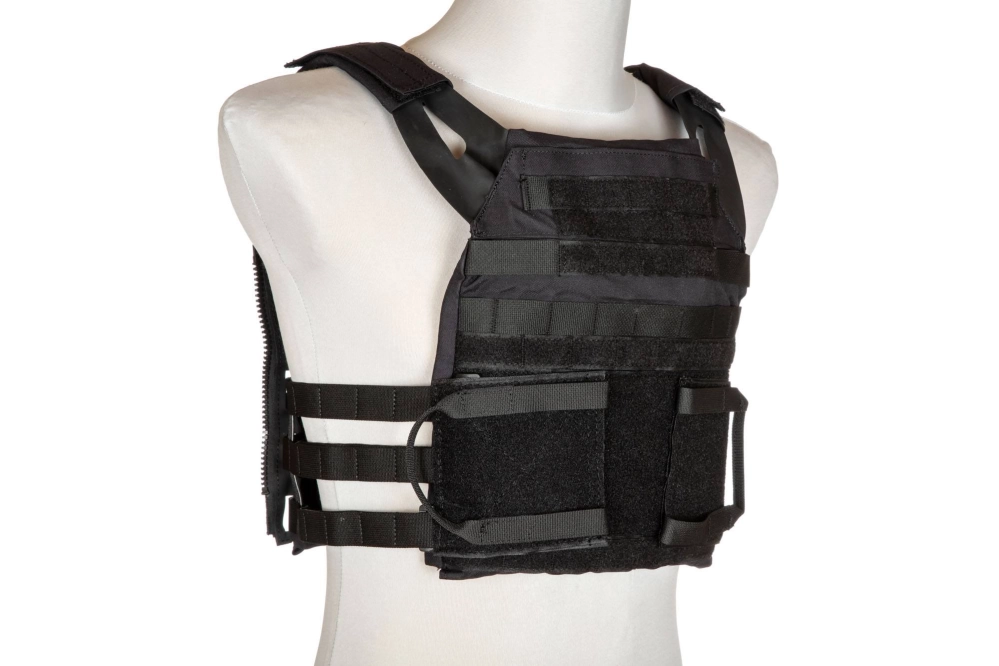 Taktická vesta Rush 2.0 Plate carrier Ariatel - Černá barva