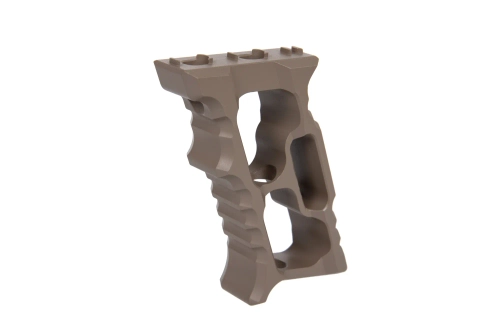 Poignée d'angle TD Minivert en aluminium pour KeyMod/M-LOK Tan