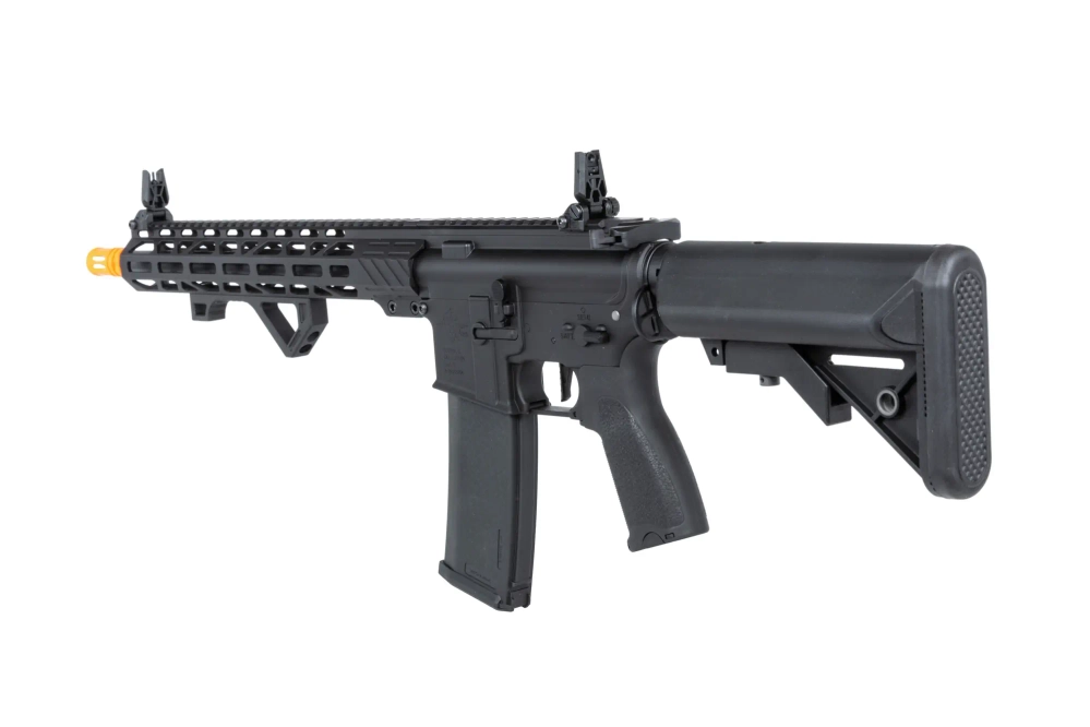 Karabinek ASG Specna Arms RRA SA-E24 HAL ETU™ Czarny z pomarańczowym urządzeniem wylotowym