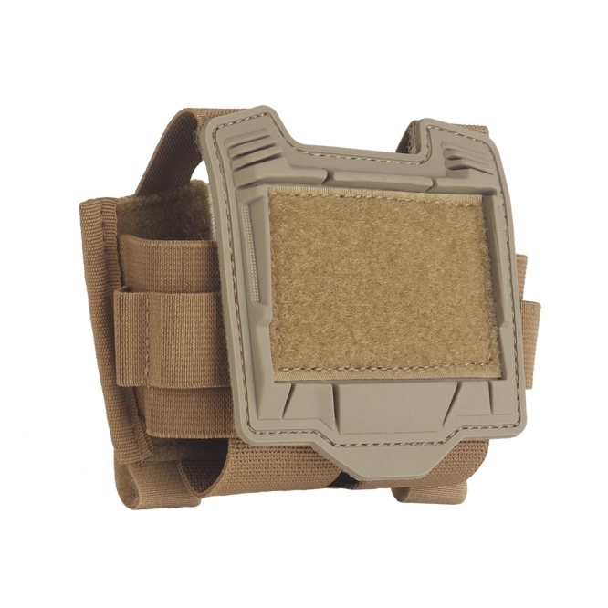 Batterijcompartiment voor Wosport K-serie Helm Nachtzicht Sub-Pouch Coyote Brown