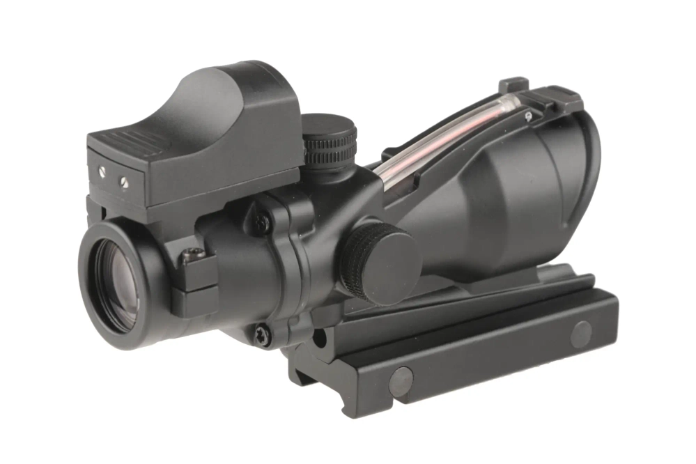 GreenFiber 4×32C + minispotting scope - zwart