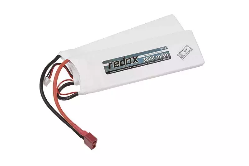Batería LiPo 3000 mAh 7,4V 20C 