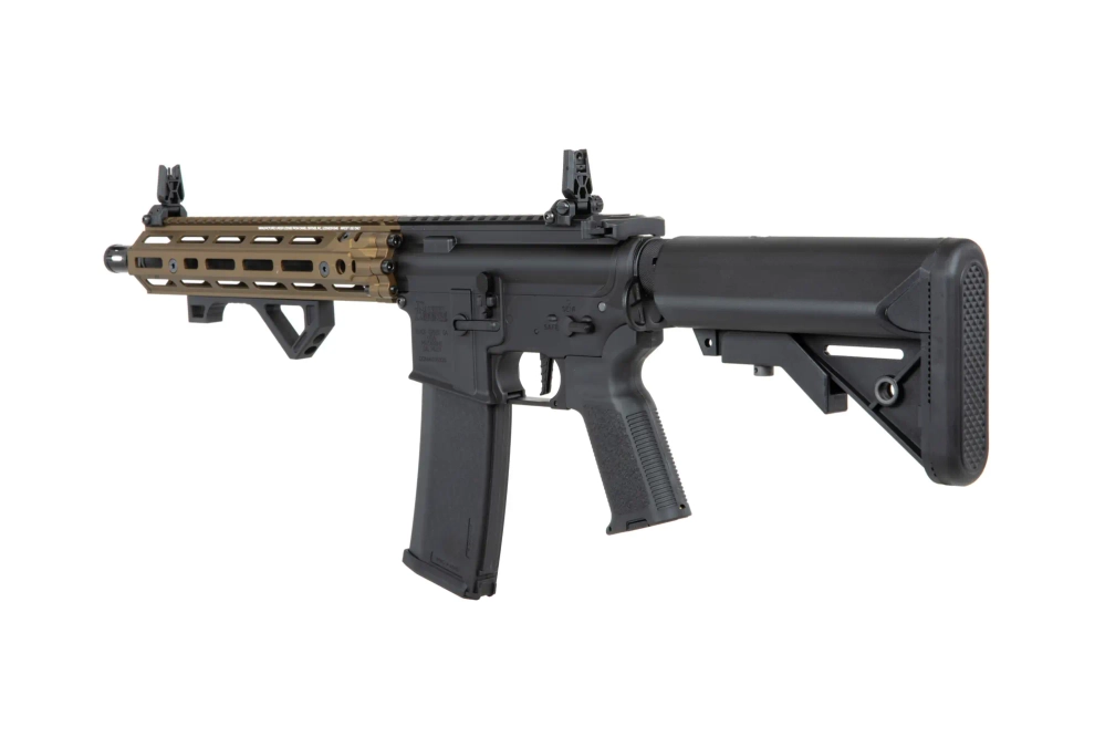 Airsoftová puška Specna Arms Daniel Defense® RIS III 10,5'' SA-P27 Prime™ HAL™ ETU s bezkomutátorovým motorem Chaos Bronze