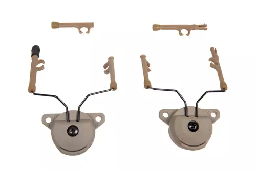 Adaptateur de casque Comtac pour rails Team Wendy (Type 2) - Dark Earth
