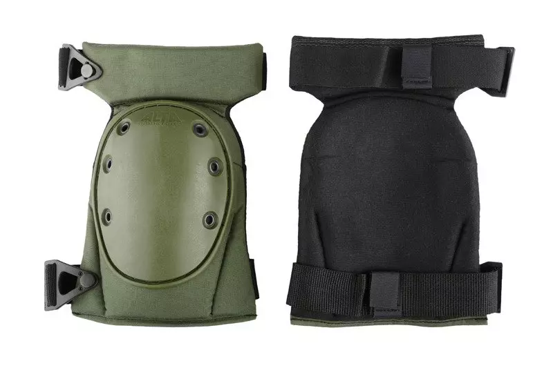 AltaCONTOUR LC Knee Guards - Olive Green