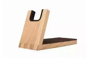 Support en bois pour pistolet