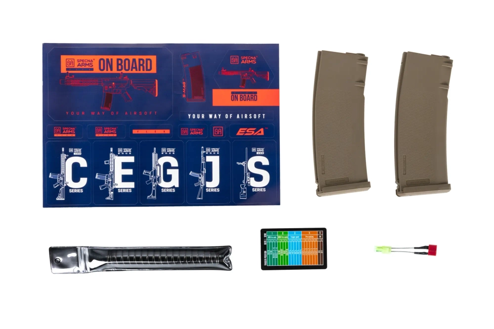Specna Arms SA-F05-RL FLEX™ BLDC™ Culata Light Ops/ HAL ETU™ Gen. 2 Medio bronceada para fusil airsoft