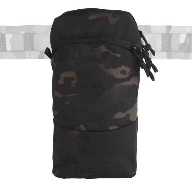 Wosport Cargo universal pocket 3x6 Vertical Laser Cut MC Black