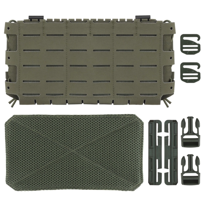 Buckle Up Laser-Cut Wosport voorpaneel VE-77-ACC-03 Ranger Groen