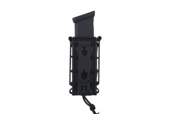 Ładownica softshell na magazynki pistoletowe - czarna