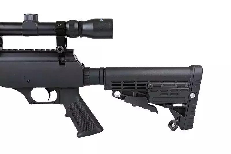 Fusil airsoft fusil de sniper MB13D avec lunette et bipode
