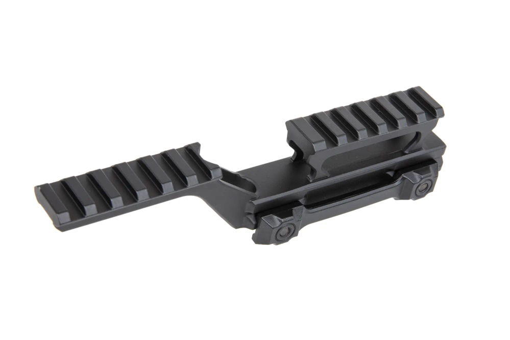 Support Wosport Medium RIS pour collimateurs et dispositifs PEQ/NGAL Noir