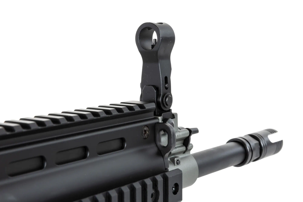 Karabinek szturmowy ASG Cybergun x FN HERSTAL SCAR-L z walizką transportową Czarny