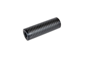 Karbonowy tłumik dźwięku 30x100mm - Czarny 
