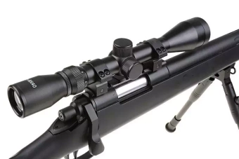 Réplique de fusil de précision MB07D - avec lunette et bipied 
