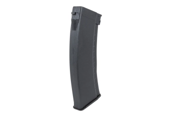 Mid-Cap 130/ 30 cartuchos Arcturus EMM AK74 "Baquelita" Cargador de cápsula variable para réplicas de AK Negro