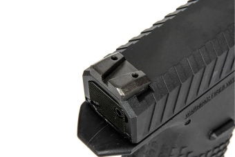 Airsoft pistole Archon typ B - černý (hliník / Green gas)