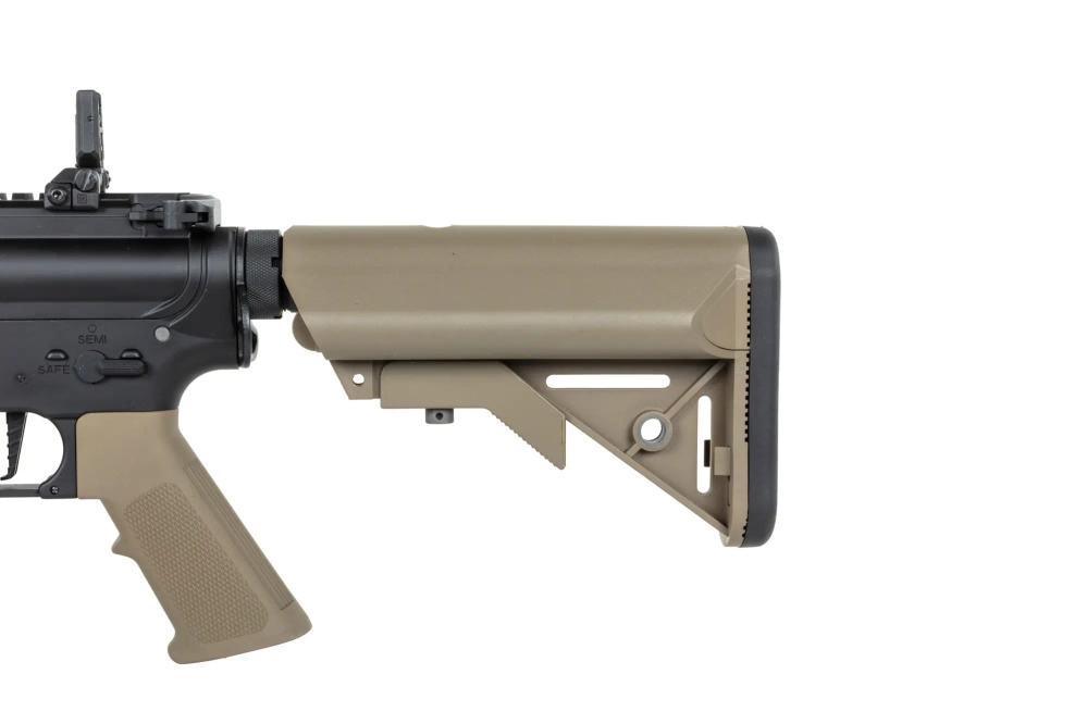 Specna Arms Daniel Defense® MK18 SA-P19 Prime™ HAL™ ETU ASG Karabijn Hoog Koppel Half-Tan Versie