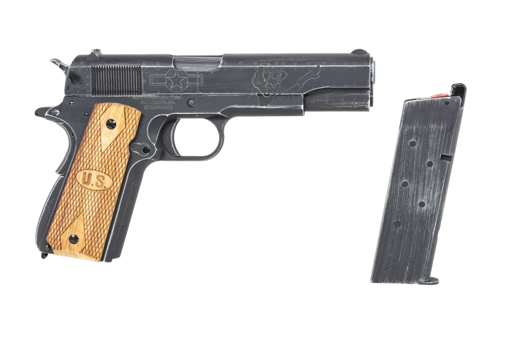 airsoft Cybergun Auto Ordnance 1911 Victory Girl Green Pistolet à gaz