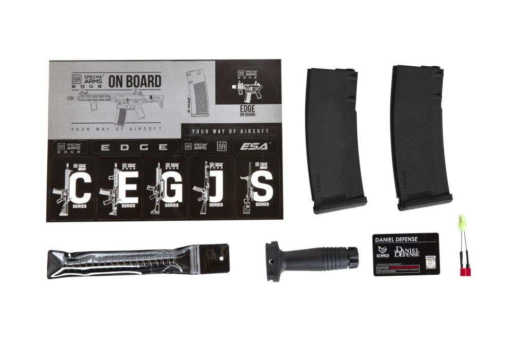 Specna Arms Daniel Defense® M4A1 SA-E26 EDGE™ HAL ETU™ airsoft Carbine Noir