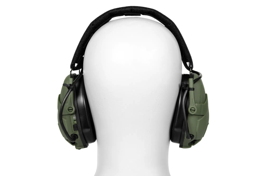 casque actif Bluetooth tactique HD-16 - Olive