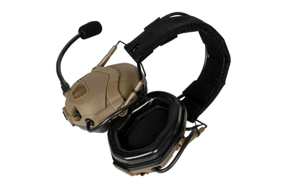 HD-16 tactische Bluetooth actieve hoofdtelefoon - Tan
