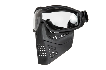ANT mask with goggles - black