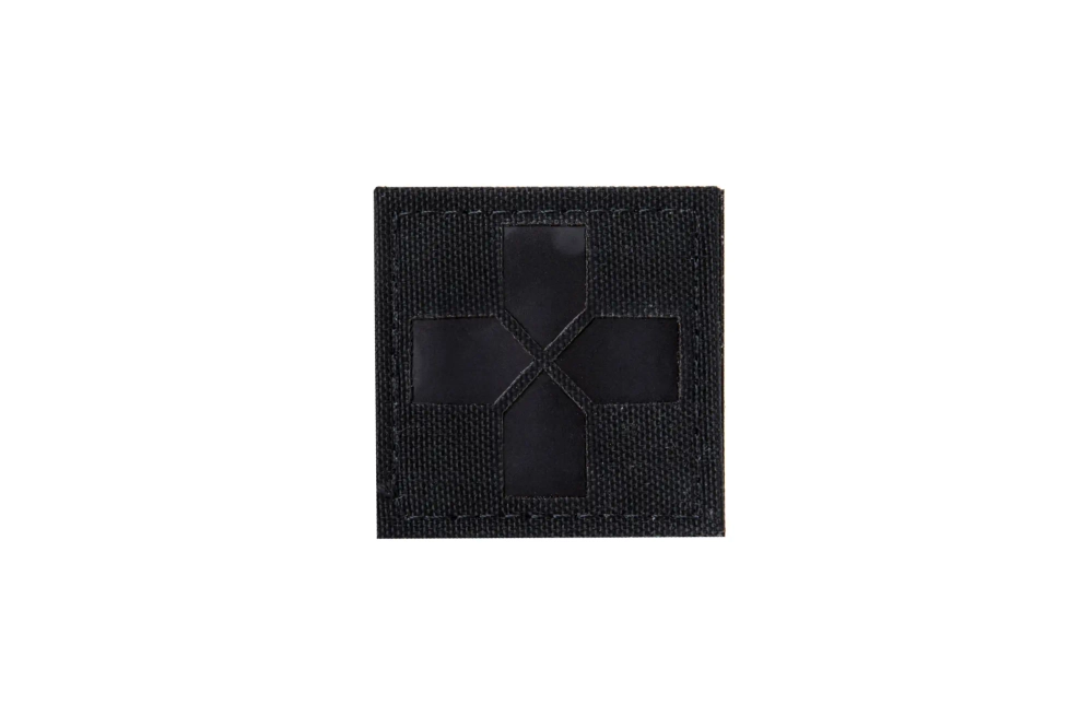MED Cross IR patch - Black