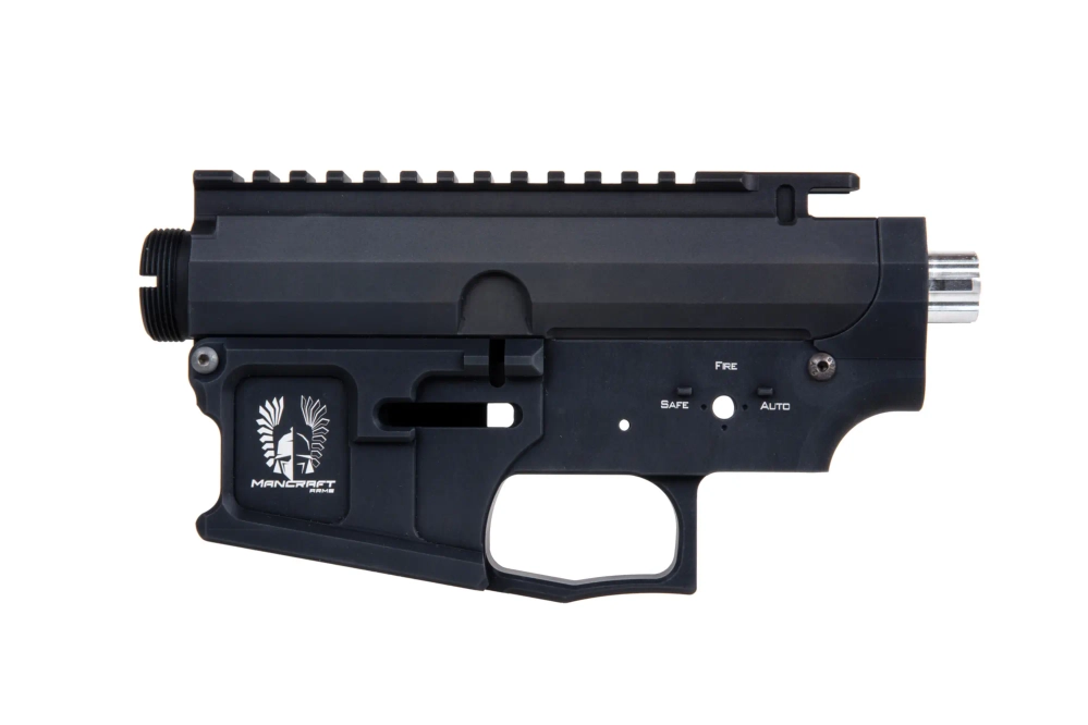 AR15 CNC Receiver Mancraft Black
