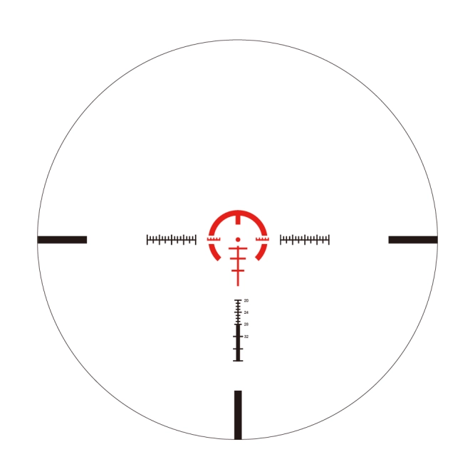 REDWIN Blackbeast 1-10x24 IR SFP richtkijker