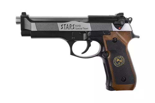 Samurai Edge Standard V2 pistoolreplica. M9 Full Auto - Zwart/Zilver