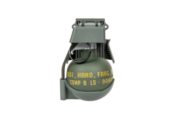 Airsoftová zbraň granátu M67 s nosičem QD - Olive Drab