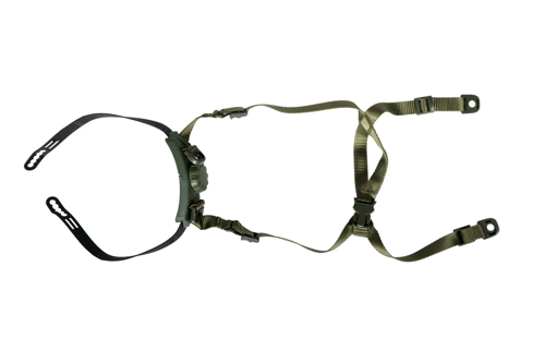 Fasunek oraz zawieszenie do hełmu - Oliwkowy