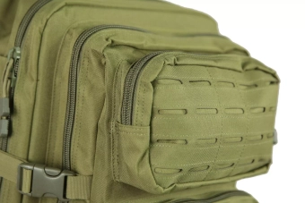 Laser-Cut medium patrouille rugzak - olijfgroen