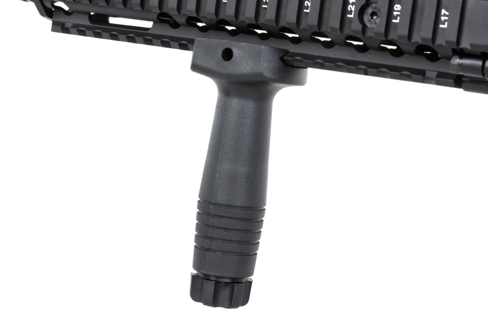 Specna Arms Daniel Defense® MK18 SA-P19 Prime™ Aster II ETU airsoft Carbine with Single Fire Only Brushless Motor Black