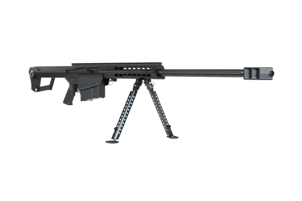 Snow Wolf x BARRETT M82A1 airsoft francotirador con bípode