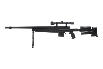 Airsoftová odstřelovací puška MB4414D - černá
