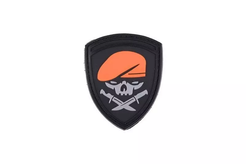 Patch 3D - Couteau à tête de mort
